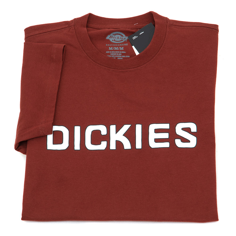 Dickies Skateboarding Logo T-Shirt (Fired Brick)