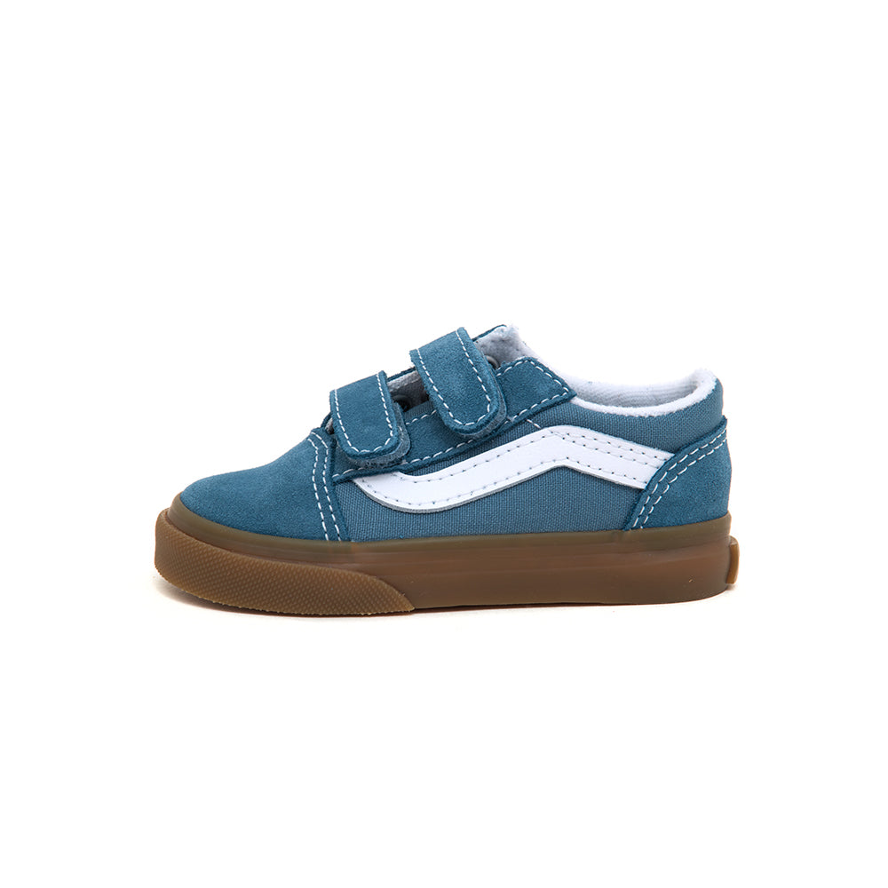 Toddler Old Skool V (Gum Blue / True White) VBU
