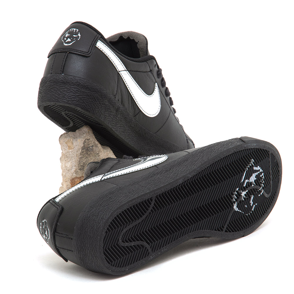 Zoom Blazer Low x Dancer Skateboards QS (Black / Metallic Silver - Black) (S)