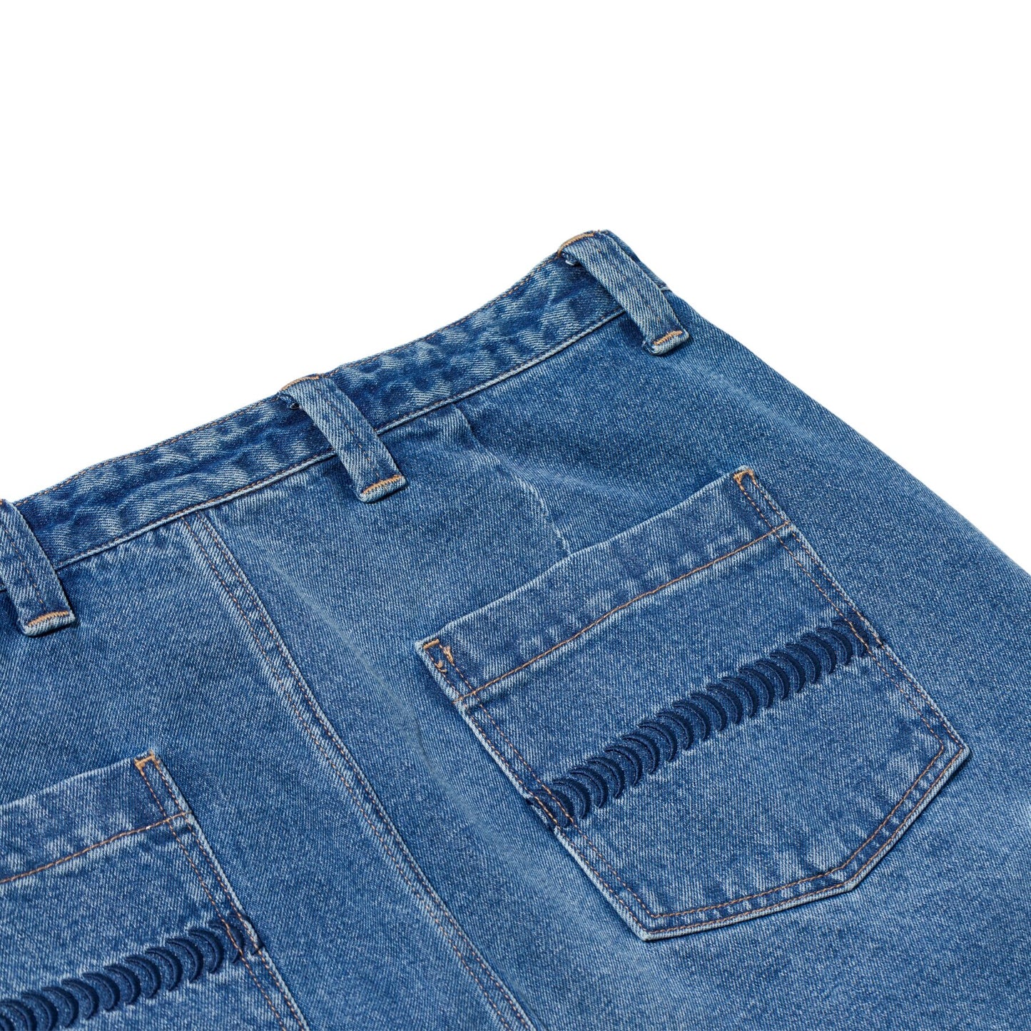 Classic 87' Denim Cargo Short (Light Stone Wash)