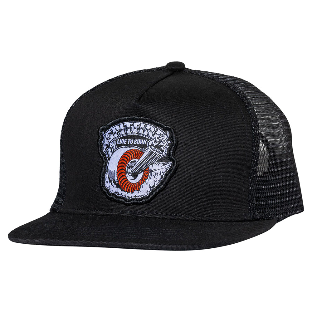 Burnout Adj. Snapback Hat (Black)