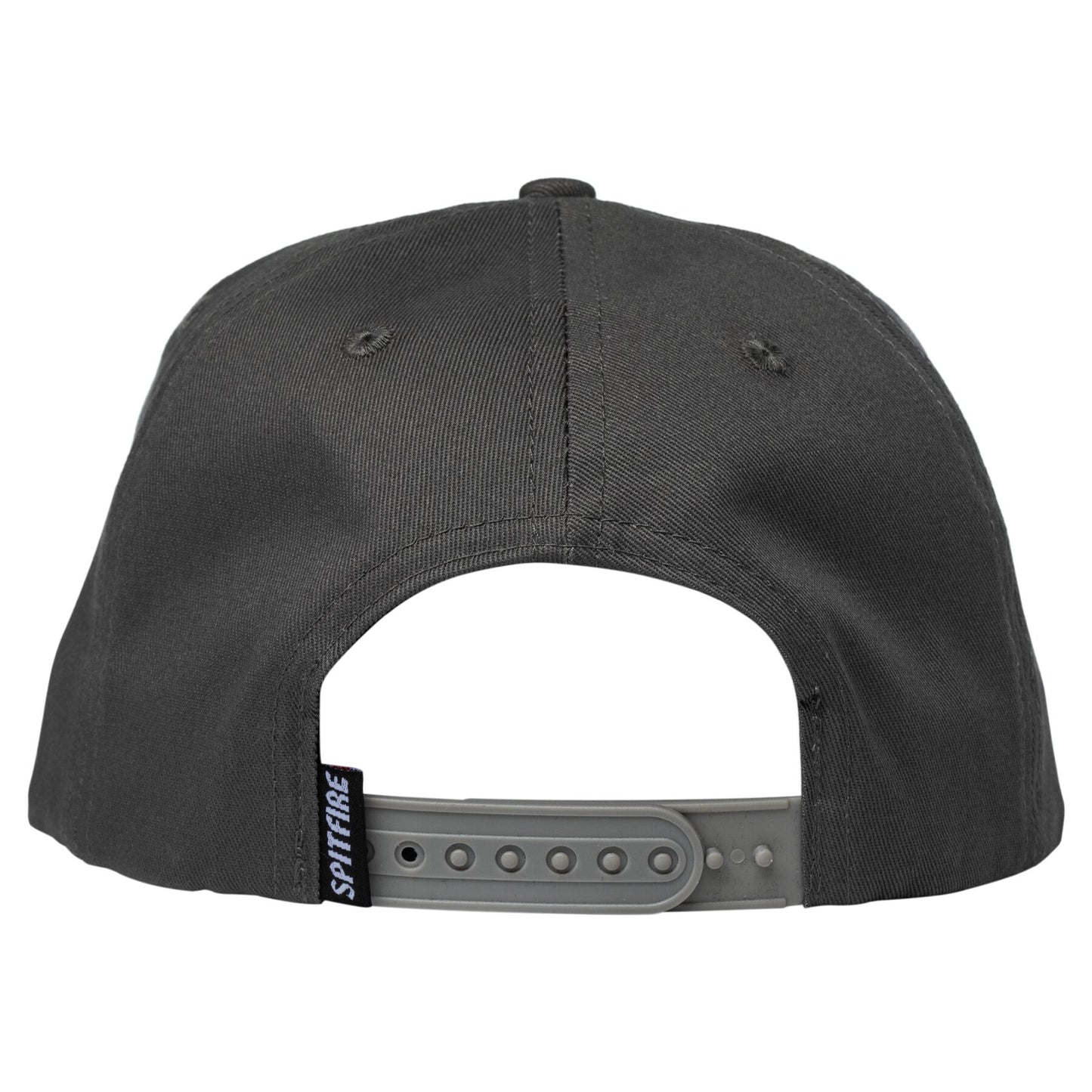 Courier Patch Adj. Snapback Hat (Charcoal / Black)