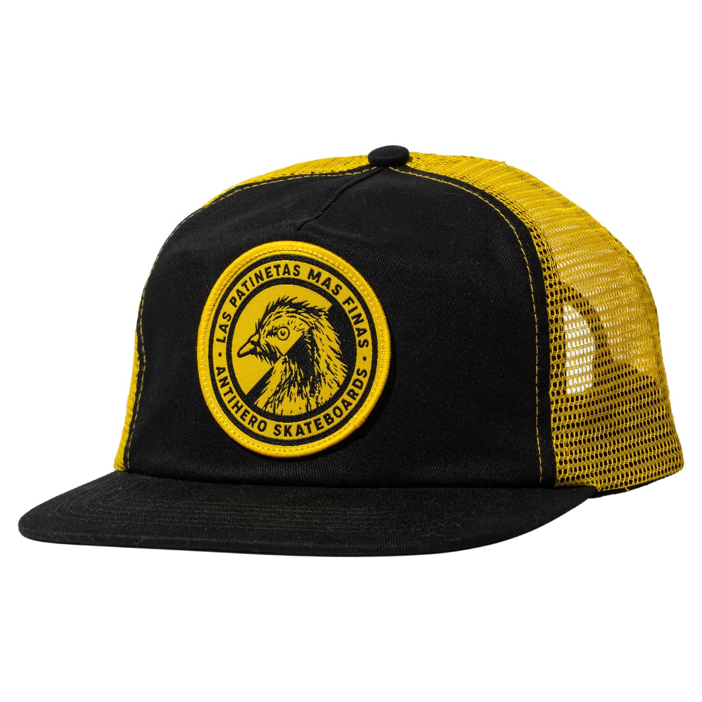 Las Patinetas Adj. Snapback Hat (Black)
