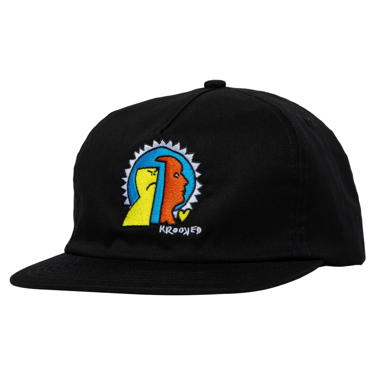 Mad Back Adj. Snapback Hat (Black)