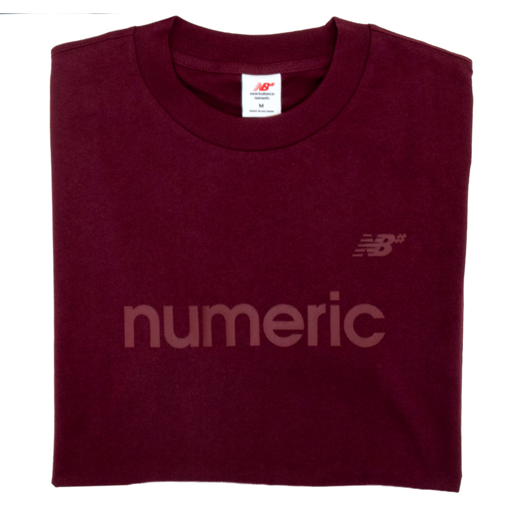 Numeric Cotton S/S T-Shirt (Mulled Wine)