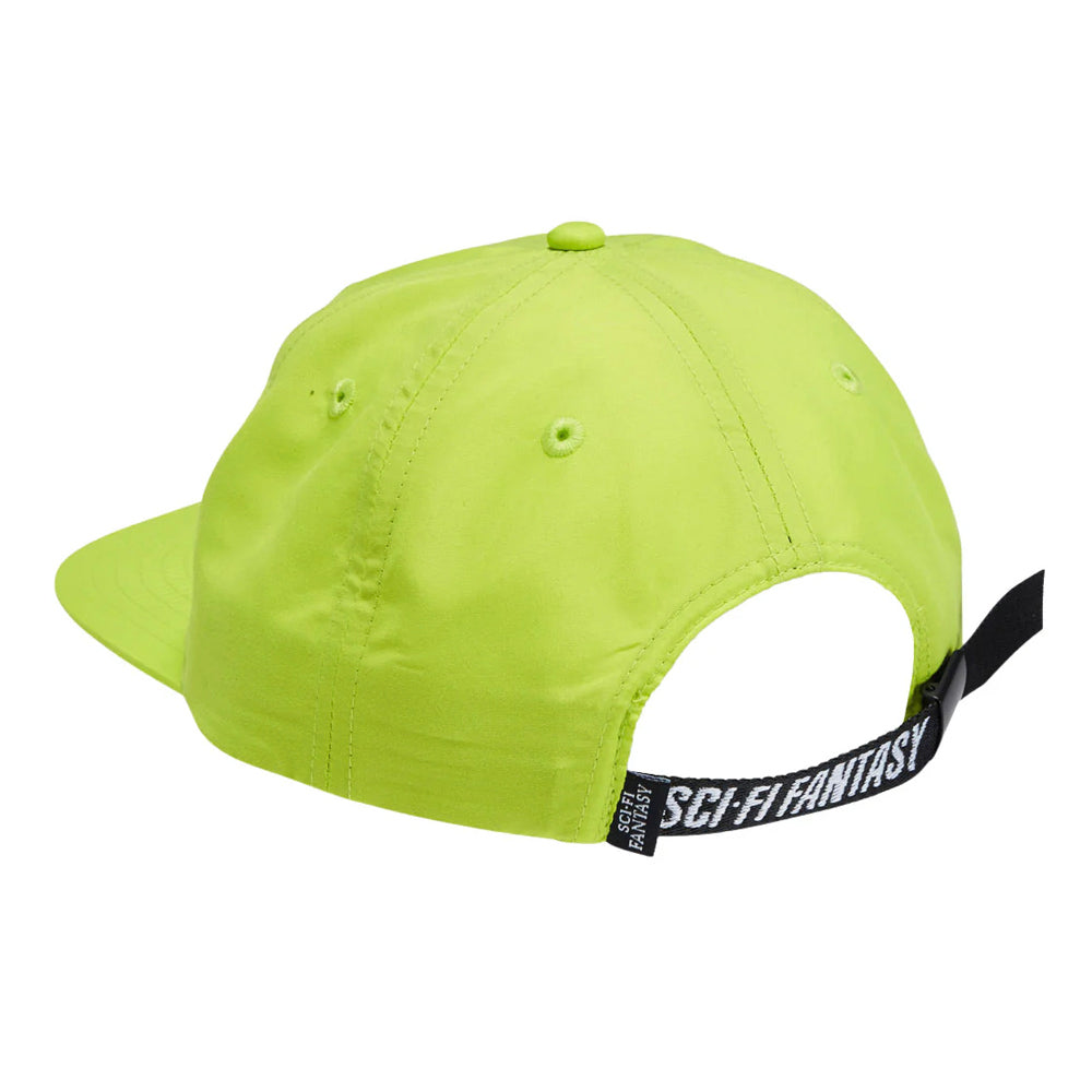 Extreme Design 6 Panel Strapback Hat (Lime)