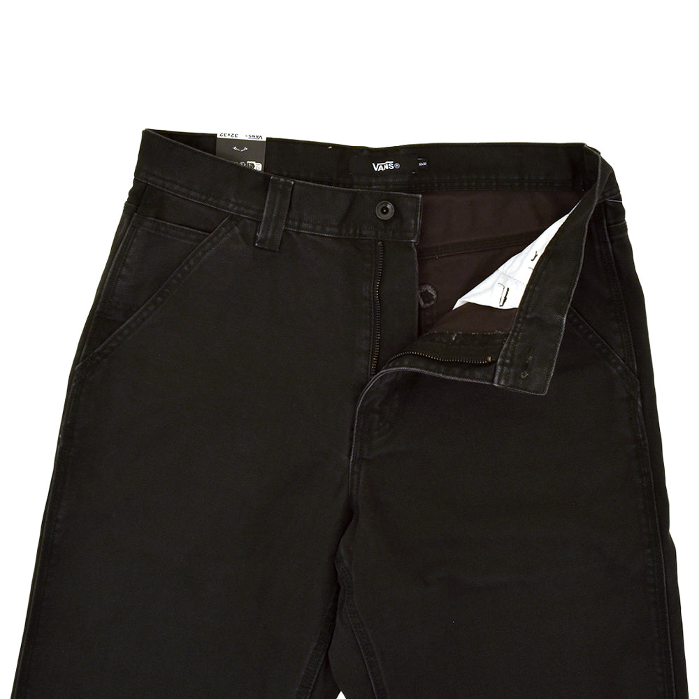 Drill Chore Loose Carpenter Pant (Black) (S)