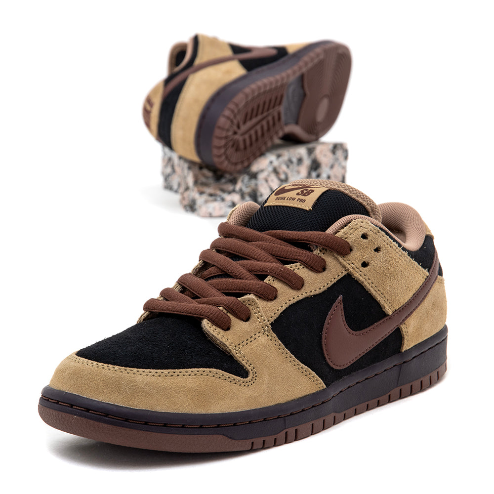 Dunk Low Pro (Filbert / Lt Chocolate - Black - Burgundy Ash)