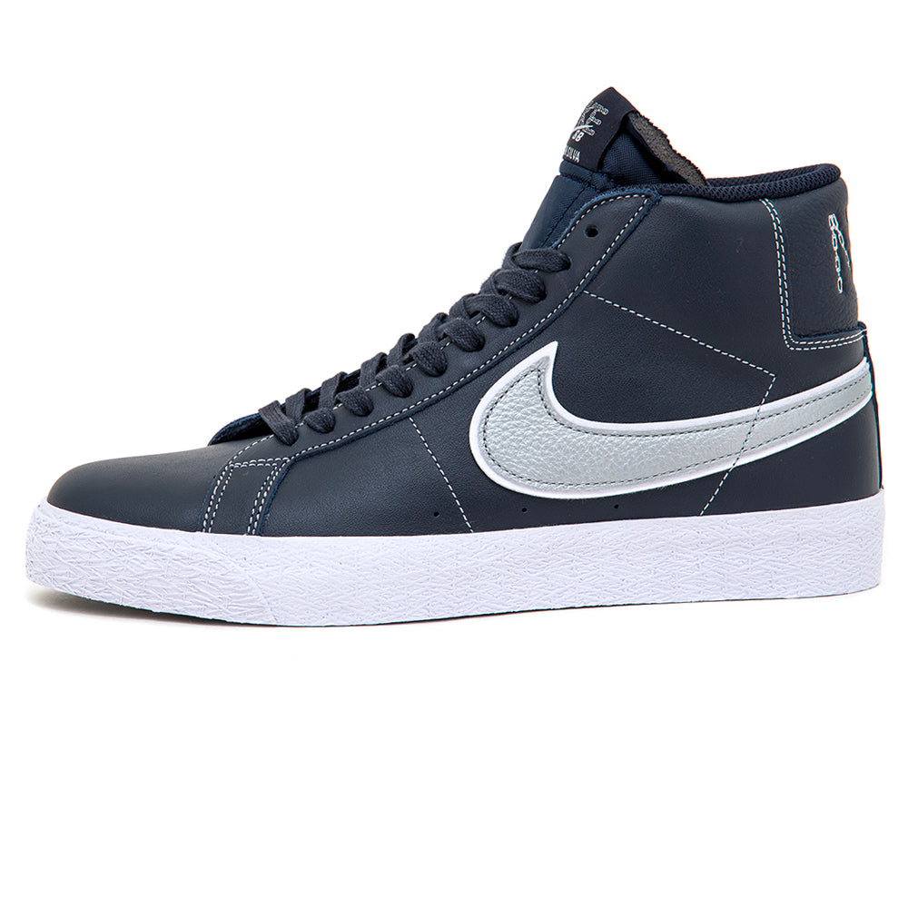 Zoom Blazer Mid MS QS (Blackened Blue / Wolf Grey) (S)