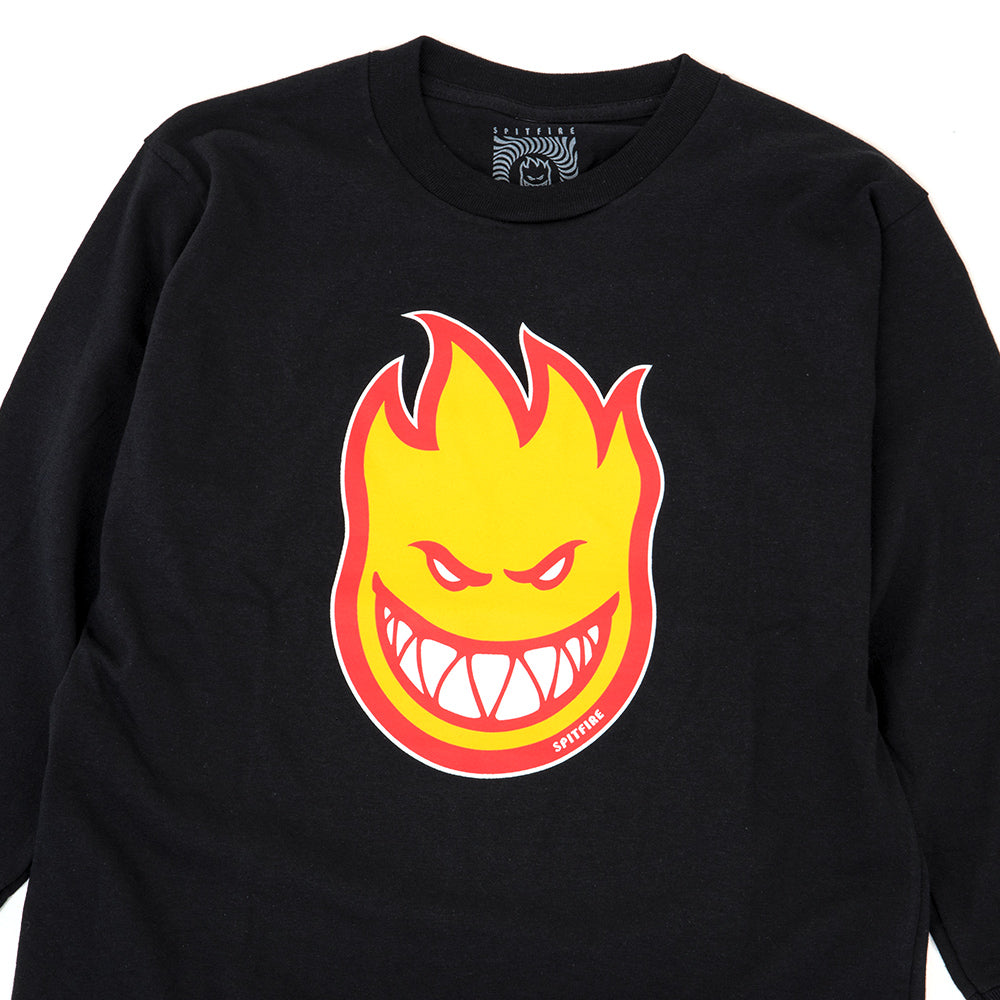 Youth Bighead Fill L/S Shirt (Black / Gold) (S)