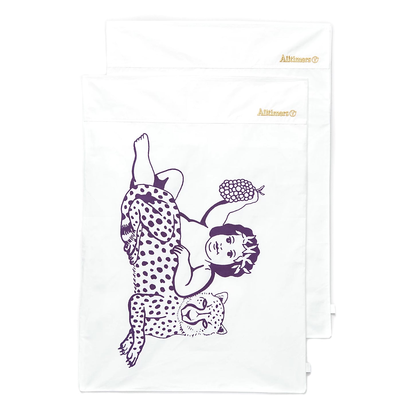 x Alltimers Pillowcase Set (White) VBU (S)