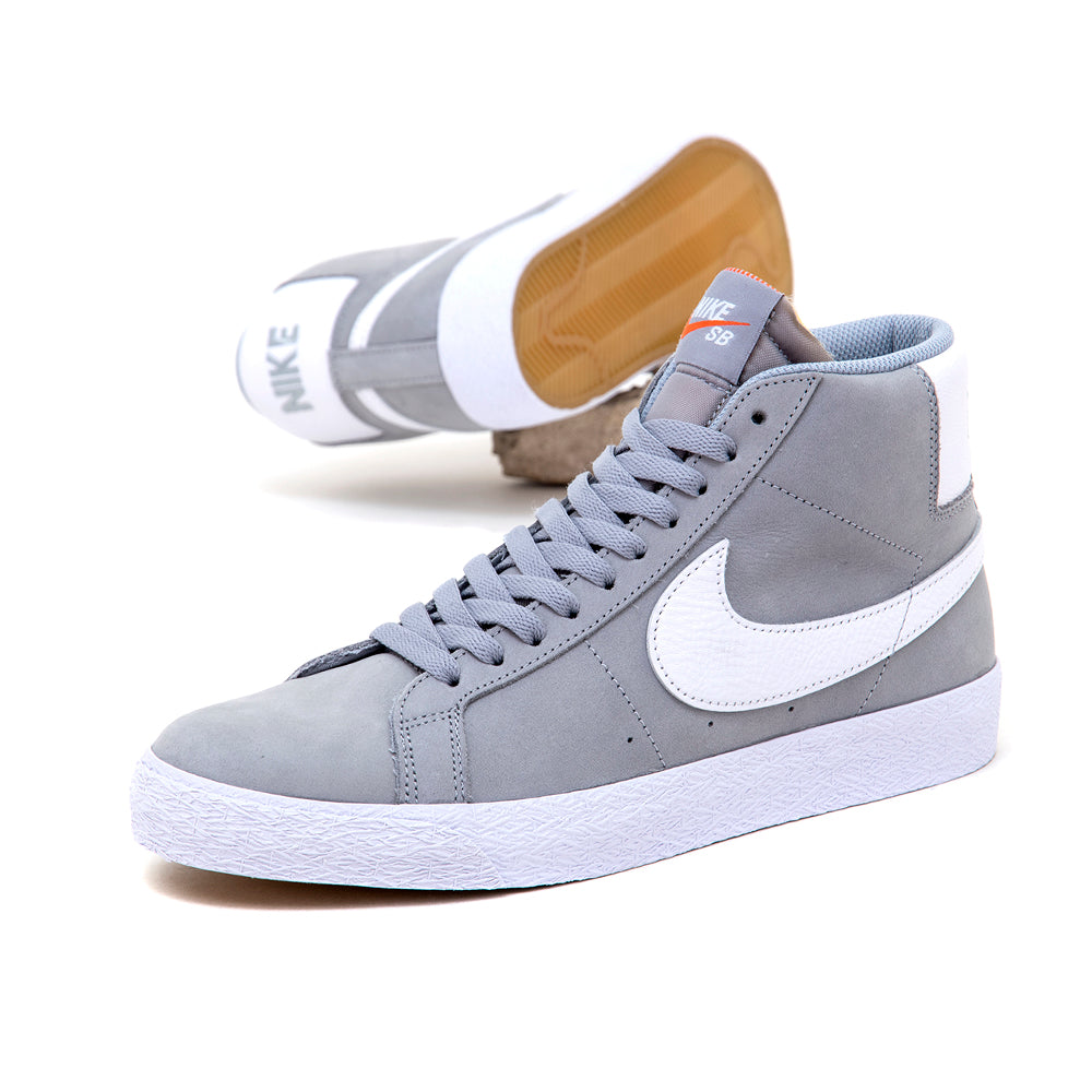 Zoom Blazer Mid ISO (Wolf Grey / White - Wolf Grey)