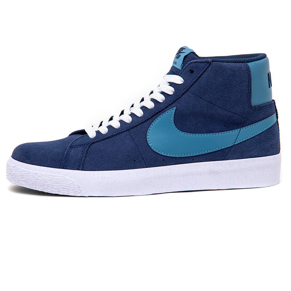 Zoom Blazer Mid (Midnight Navy / Noise Aqua - Midnight Navy)