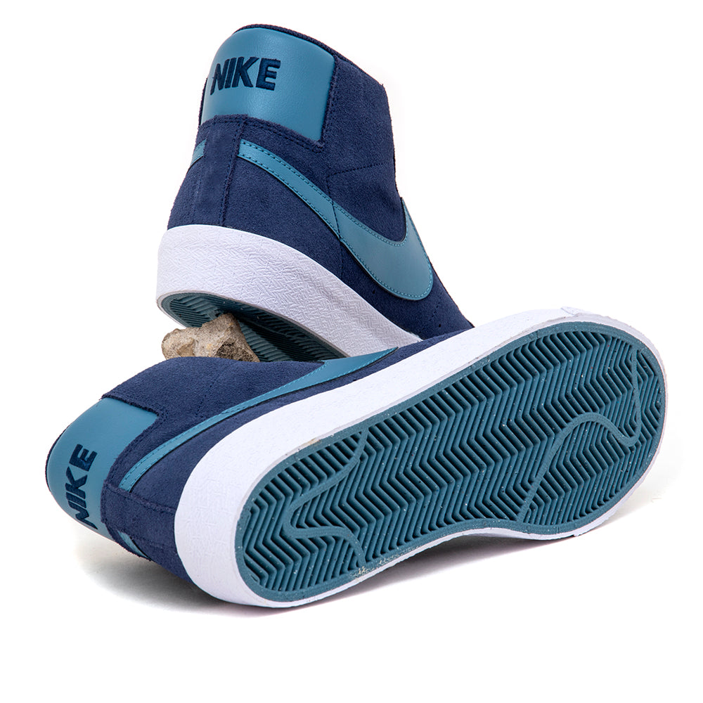 Zoom Blazer Mid (Midnight Navy / Noise Aqua - Midnight Navy)