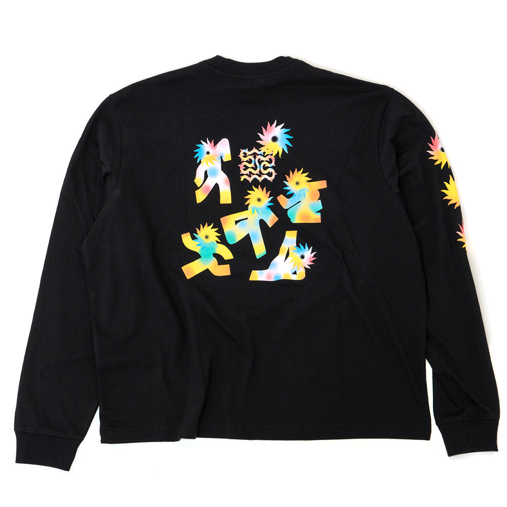 Be True Longsleeve T-Shirt (Black) (S)