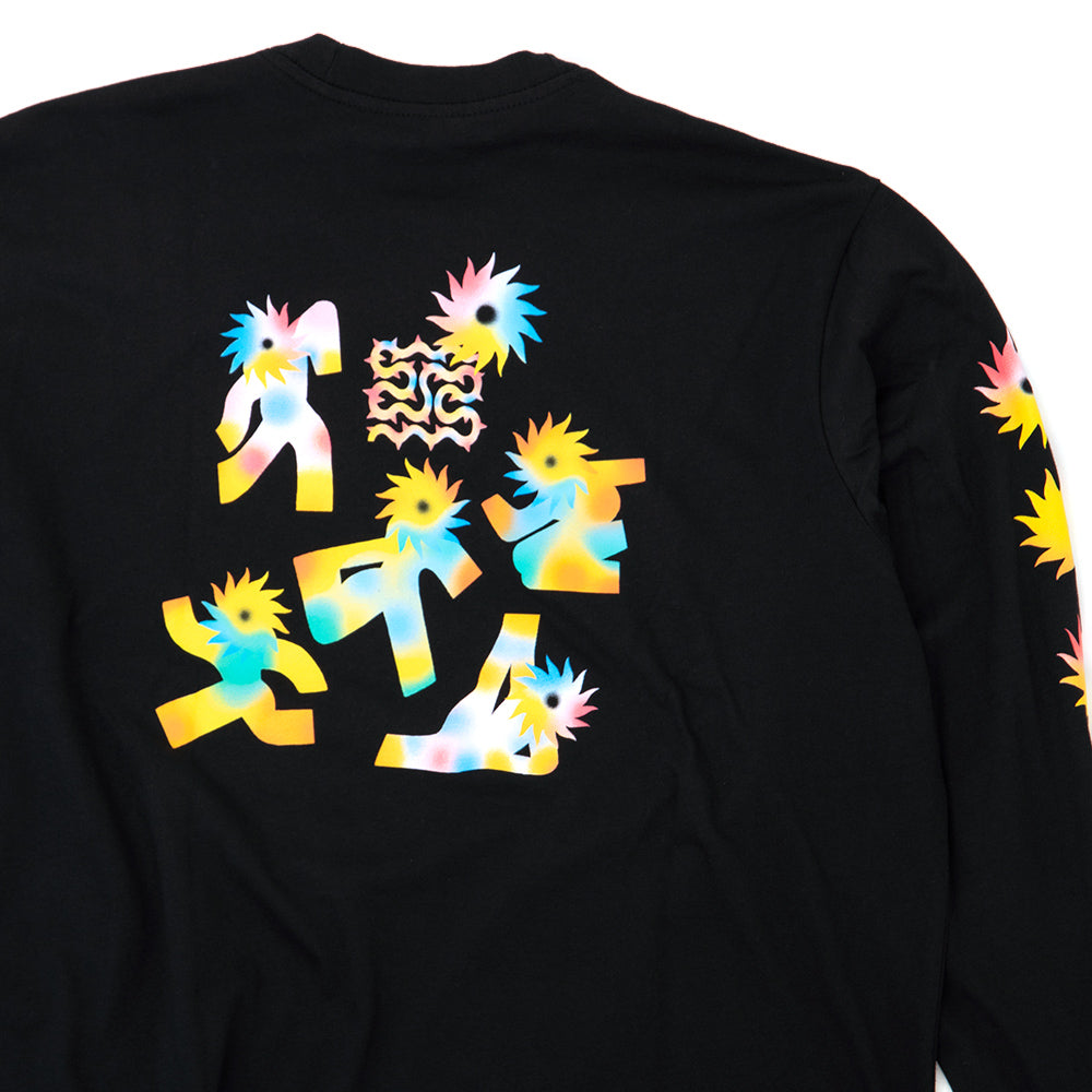 Be True Longsleeve T-Shirt (Black) (S)