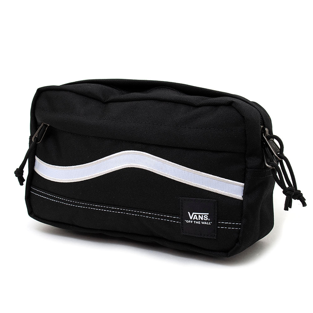 Construct Cross Body Bag (Black / White) VBU