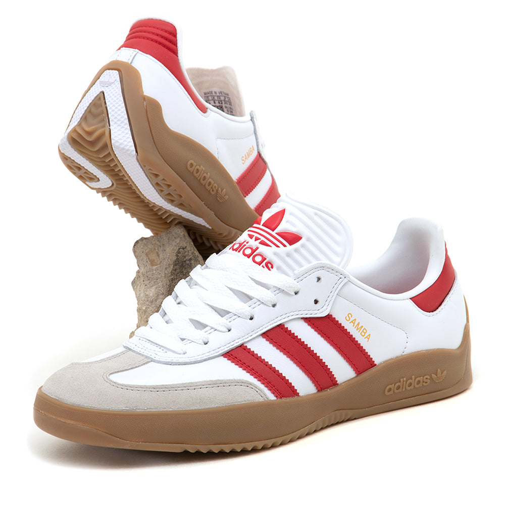 Puig Samba (Footwear White / Better Scarlet / Gum)