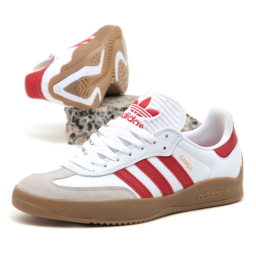 Puig Samba (Footwear White / Better Scarlet / Gum)