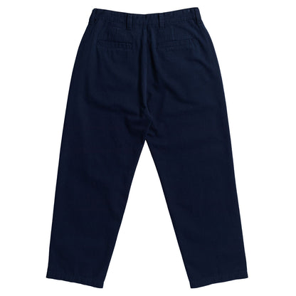 Eyes Embroidered Twill Pant (Navy / Green)