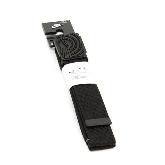 Dunk Inspired Ribbed Web Belt (Black)