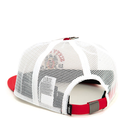 Sixty Sixers Strapback Trucker Hat (Racing Red / White) VBU