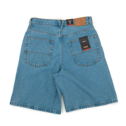 Check-5 Baggy Denim Shorts (Stone Wash / Blue) VBU
