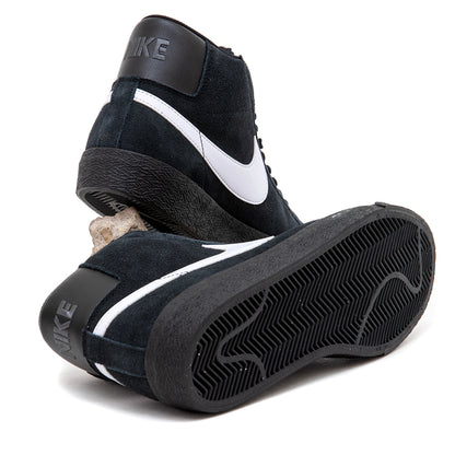 Zoom Blazer Mid (Black / White - Black - Black)