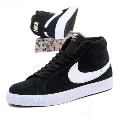 Zoom Blazer Mid (Black / White)