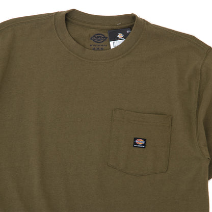 Chest Logo S/S Pocket T-Shirt (Olive)