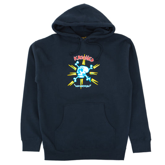 Style Hooded Sweatshirt (Slate Blue / Multi)