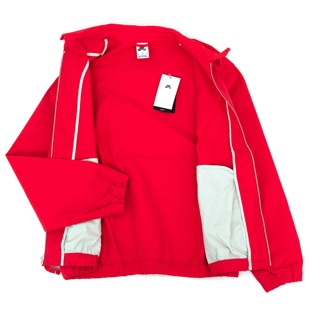 Woven Twill Premium Jacket (University Red) (S)