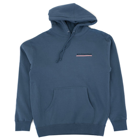 Industrial Hooded Sweatshirt (Storm Blue)