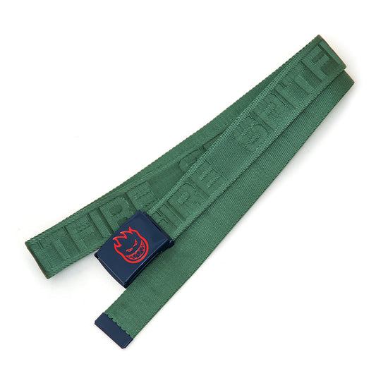 Classic 87' Jacquard Belt (Dark Green)