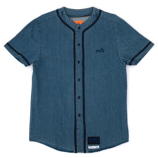 Don't Ask Baseball Jersey (Denim)
