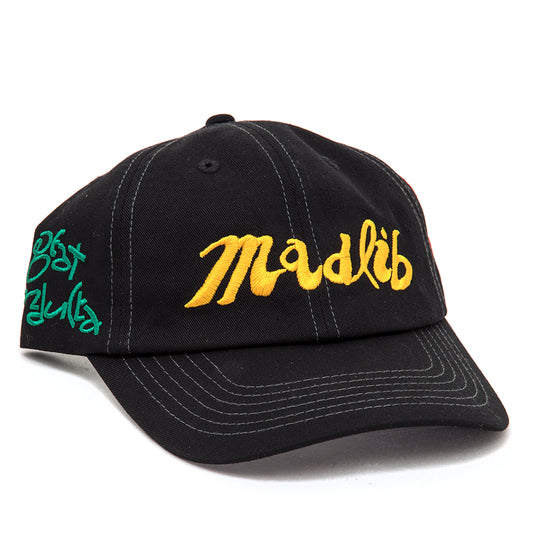 Alias 6-Panel Snapback Hat (Black)