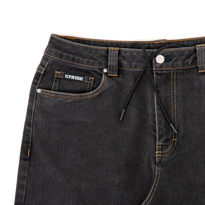 Clarendon Baggy Denim (Black Wash)