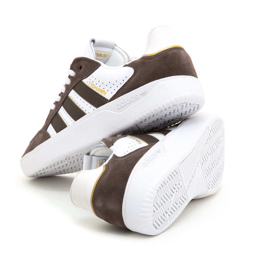 Tyshawn Low (Brown / Footwear White / Gold Metallic) (S)