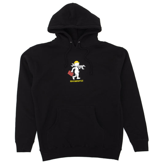 Tech Support Hooded Sweatshirt (Black)