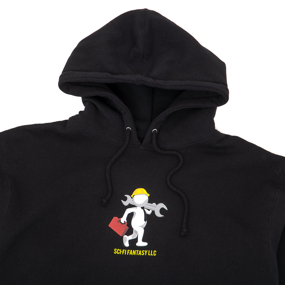 Tech Support Hooded Sweatshirt (Black)