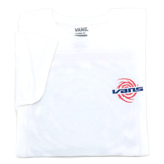 Wormhole Warped S/S T-Shirt (White) VBU