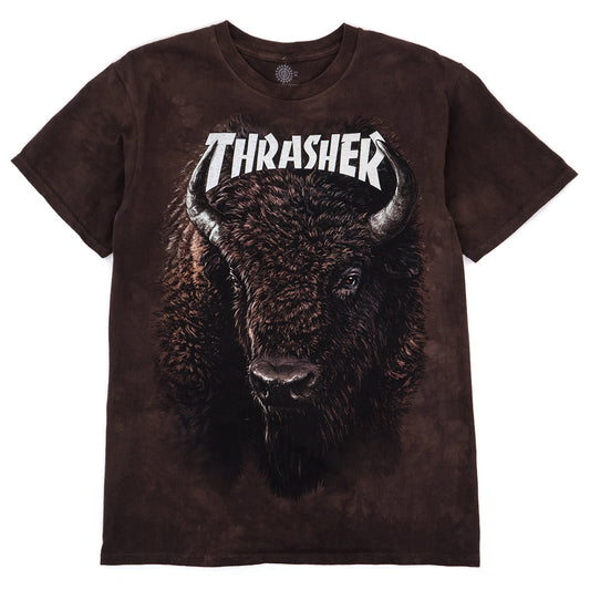 Bison S/S T-Shirt (Brown)