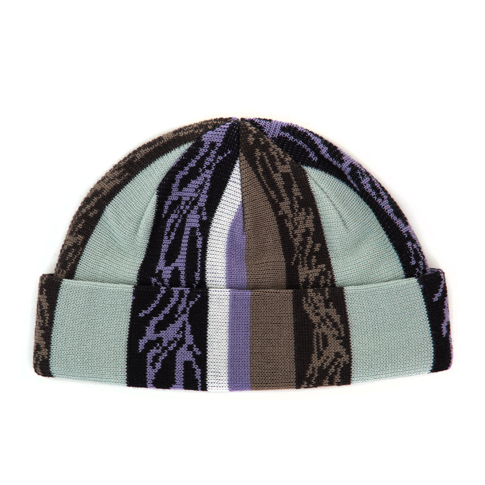 Skate Tribal Cuff Beanie (Black) VBU