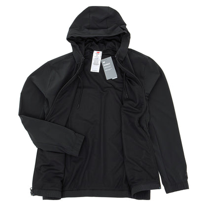 Numeric Woven Full Zip Jacket (Black)