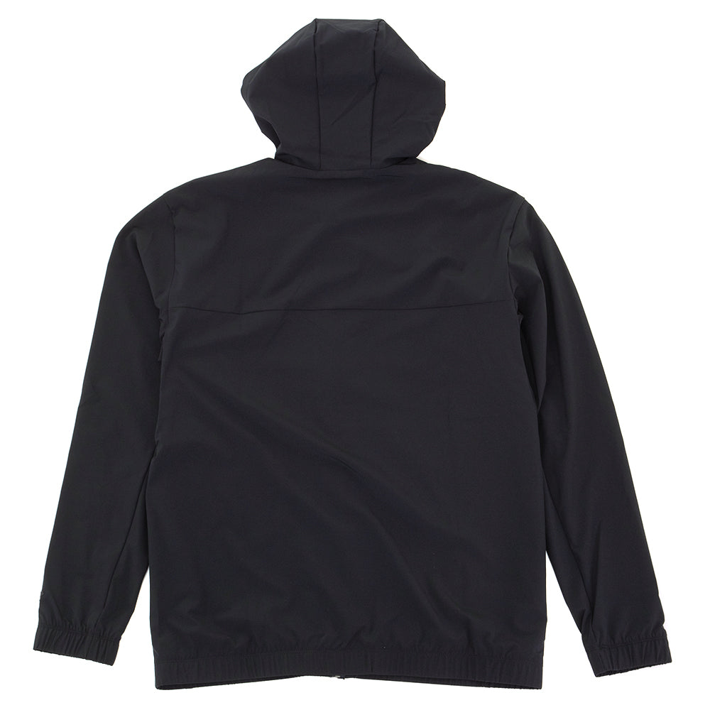 Numeric Woven Full Zip Jacket (Black)