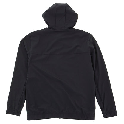 Numeric Woven Full Zip Jacket (Black)