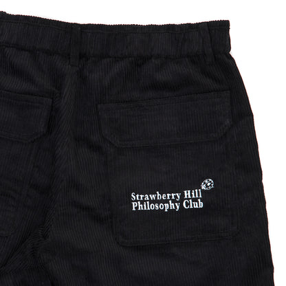 Think About It Cord Shorts (Black)
