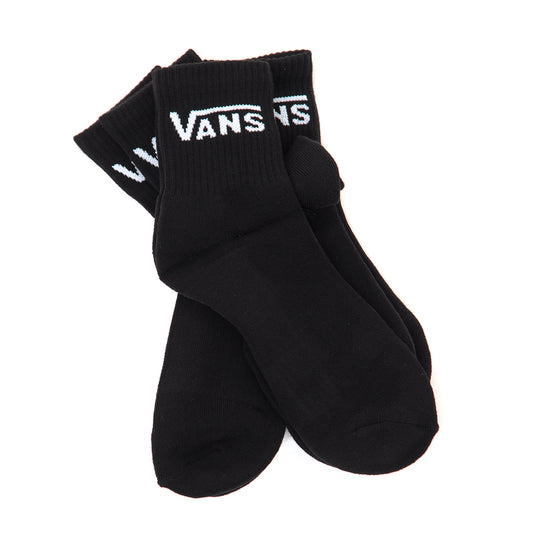 Classic Half Crew Sock 3 Pack (Black) VBU