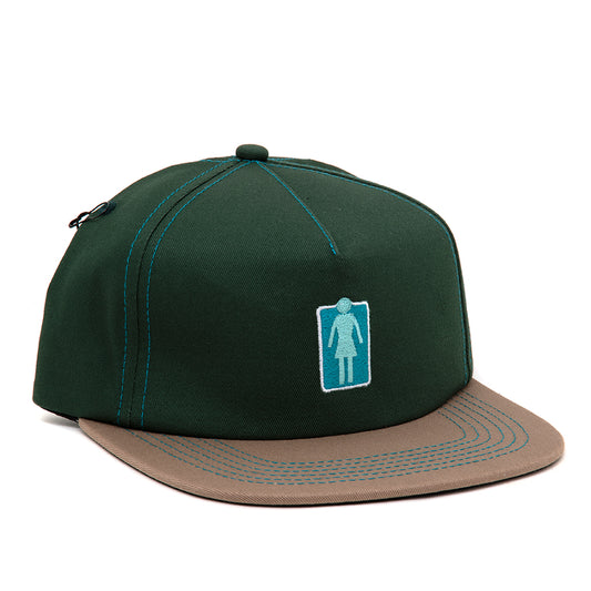 Lovers OG 5-Panel Snapback Hat (Forest Green)