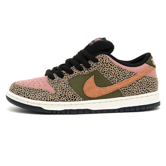 Dunk Low Pro (Khaki/Amber Brown-Rough Green-Rust Pink)